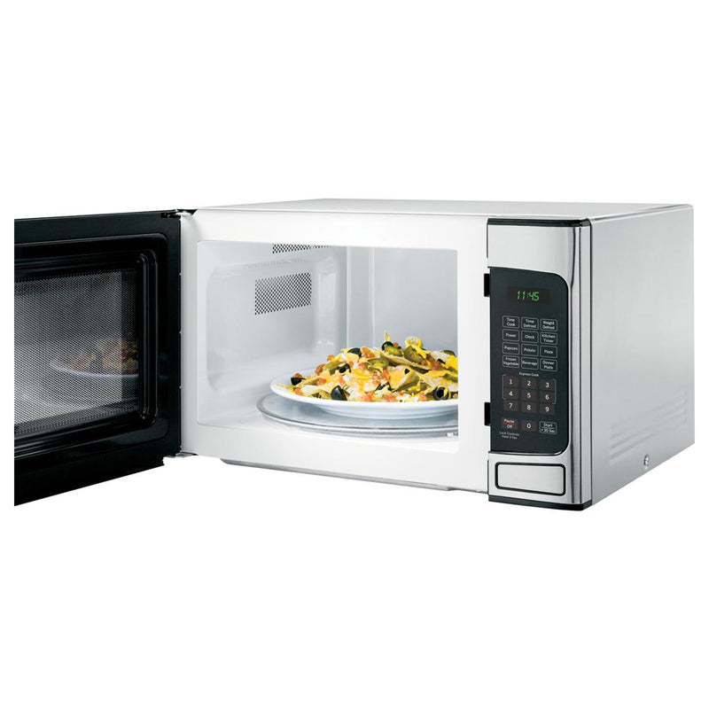 GE 1.1 Cu Ft Countertop Stainless Steel Microwave Oven (Refurbished) (Open Box)