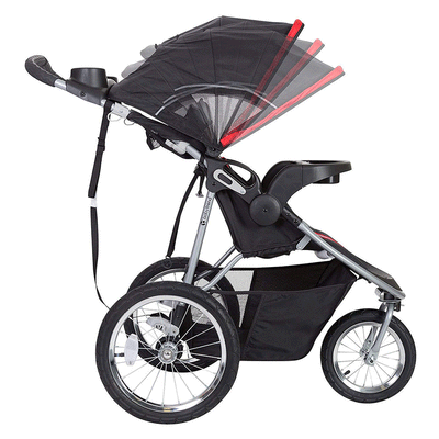 Baby Trend Cityscape Infant Safe Lightweight Jogger Stroller, Jolt Red (OpenBox)