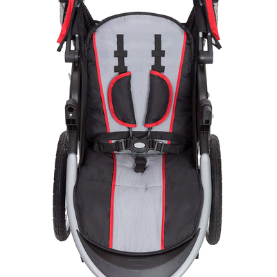 Baby Trend Cityscape Infant Safe Lightweight Jogger Stroller, Jolt Red (OpenBox)