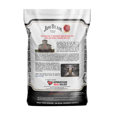 Ol' Hick Cooking Pellets Jim Beam Bourbon Barrel BBQ Grilling Pellets (3 Pack) - VMInnovations