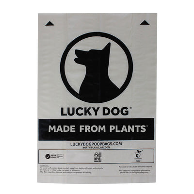Lucky Dog Ultimate Durable Plant Based Puppy Waste Eco Bags(20 Rolls) (Open Box)