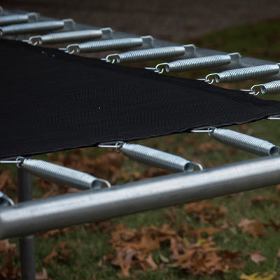 JumpKing 7 x 10 Foot Trampoline and XDP Recreation Metal Ground Anchor Kit