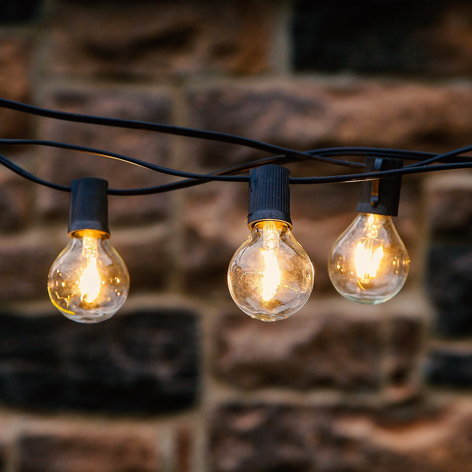 Brightech Waterproof LED 26 Feet String Patio Globe Lights (Open Box) - VMInnovations