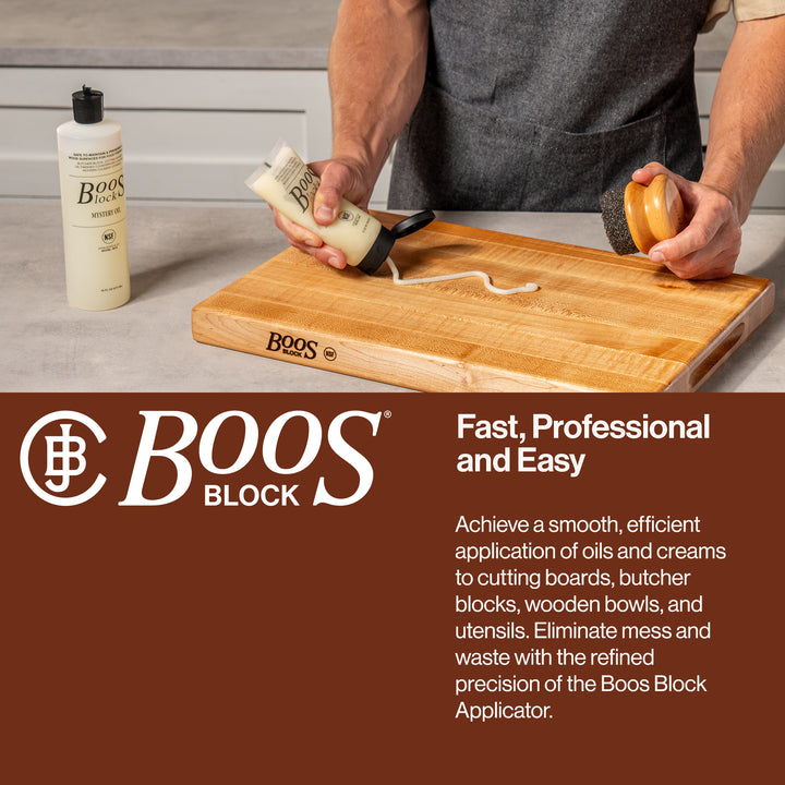 John Boos 3 Piece Maintenance Set with Mystery Oil, Board Cream, and Applicator