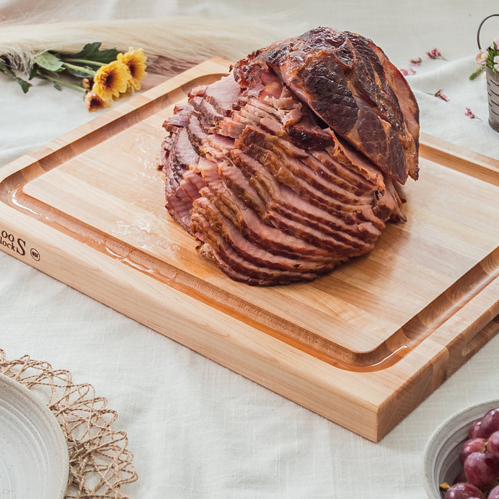 John Boos Large Maple Wood Edge Grain Reversible Cutting Board, 24" x 18" x 1.5"