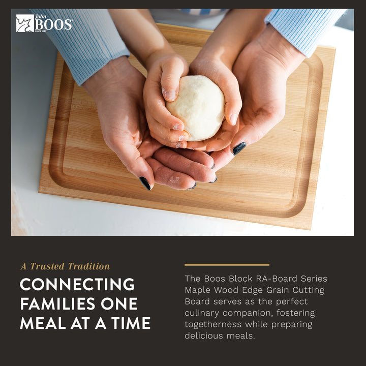 John Boos Maple Wood Edge Grain Cutting Board, 20 x 15 x 2.25 Inches (Open Box)