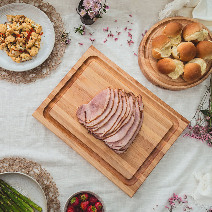 John Boos Large Maple Wood Edge Grain Reversible Cutting Board, 20" x 15" x 1.5"