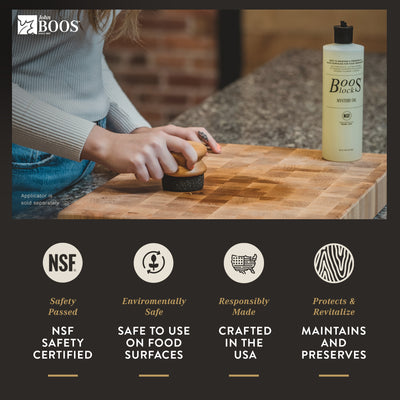 John Boos 16 oz All Natural Moisture Care for Wood Kitchen Cutting Boards (Used)