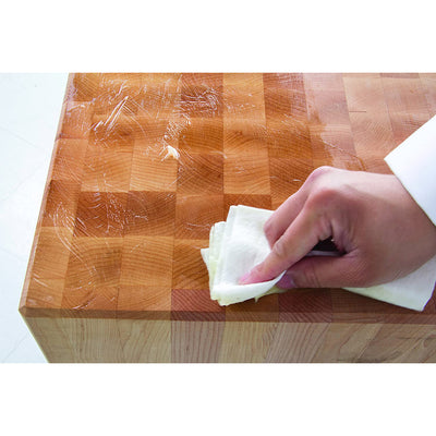 John Boos Maple Wood 12 Inch Cutting Board with Feet & Care Cream, 5 Oz (3 Pack)
