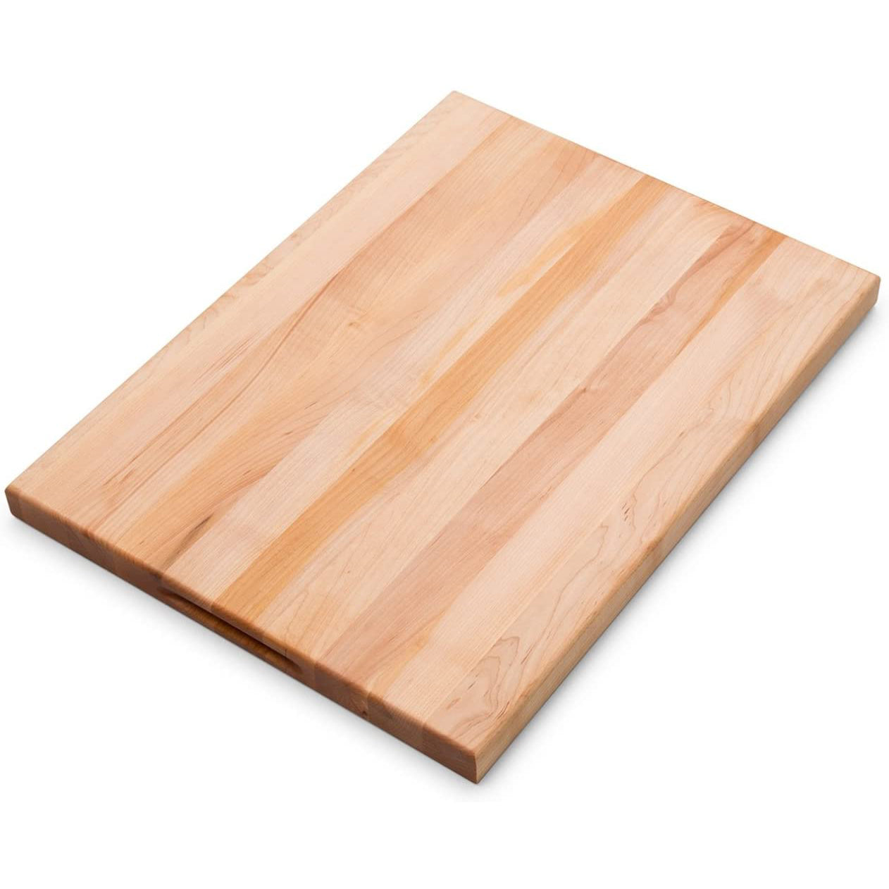 John Boos Block 18 Inch Wide Cutting/Carving Board with Juice Groove, Maple Wood - VMInnovations