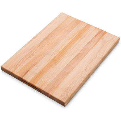 John Boos Block 18 Inch Wide Cutting/Carving Board with Juice Groove, Maple Wood - VMInnovations
