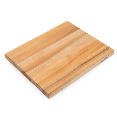 John Boos Maple Wood 21 Inch Reversible Au Jus Carving Board & 3 Piece Care Set - VMInnovations