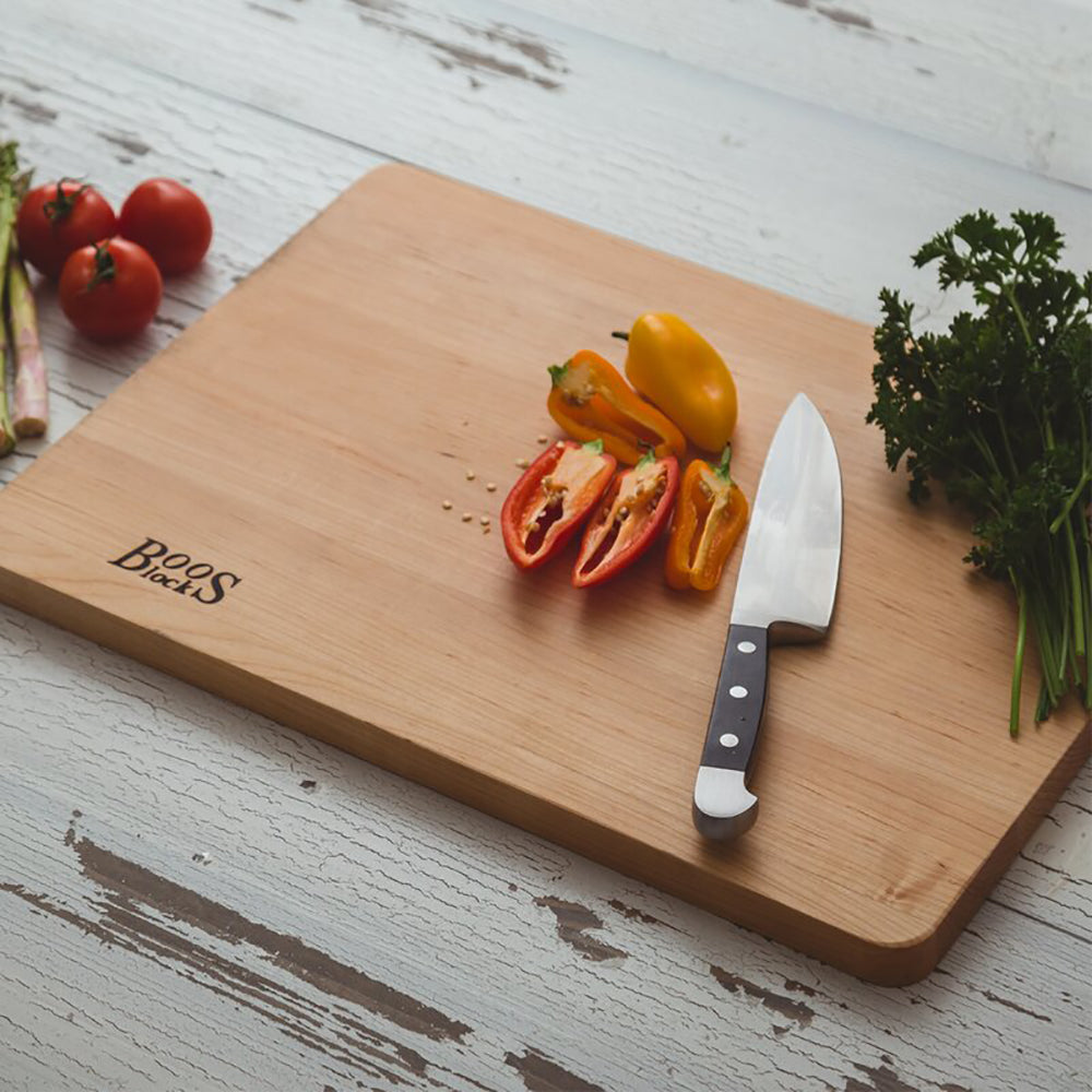 John Boos Maple Wood 18 Inch Reversible Cutting Board & Care Cream, 5 Oz(3 Pack)