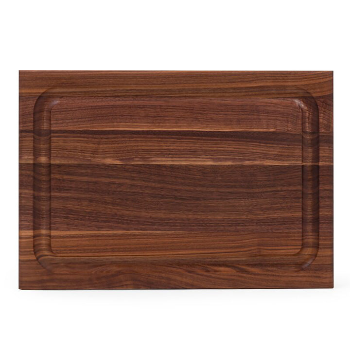 John Boos Reversible 18" BBQ Carving Cutting Board w/ Juice Groove, Walnut(Used)