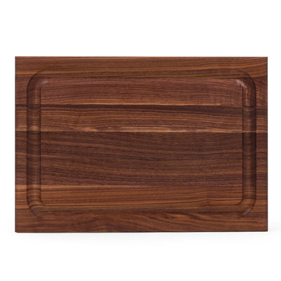 John Boos 18" Barbecue Carving Cutting Board w/ Juice Groove, Walnut (Open Box)