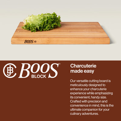 John Boos Wood Edge Grain Cutting Board, 24 x 18 x 1.5 Inches (Open Box)(2 Pack) - VMInnovations