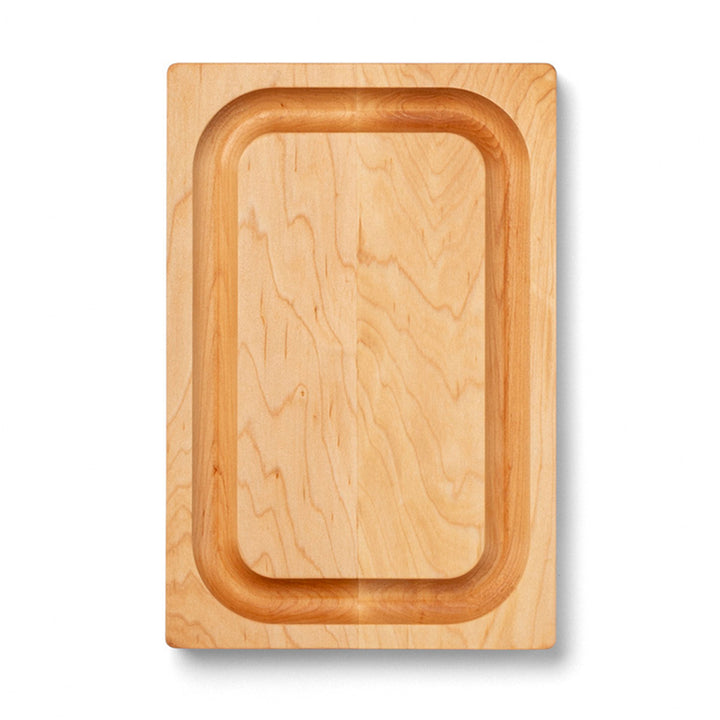 John Boos Chop N Slice Maple Wood Edge Grain Cutting Board, 8" x 12" x 1.25"
