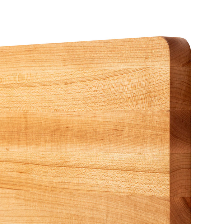 John Boos Chop N Slice Large Maple Wood End Grain Cutting Board, 18"x12"x1.25"