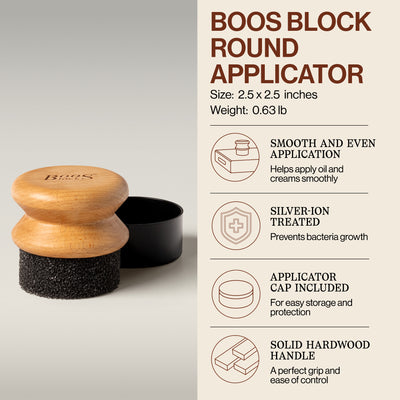 John Boos 3pc Maintenance Set with Mystery Oil, Board Cream, & Applicator (Used) - VMInnovations