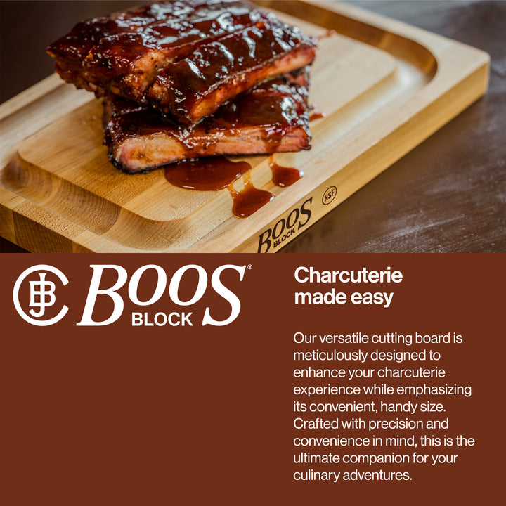 John Boos Block Chop-N-Slice 8 x 12" Maple Wood Reversible Cutting Board (Used) - VMInnovations