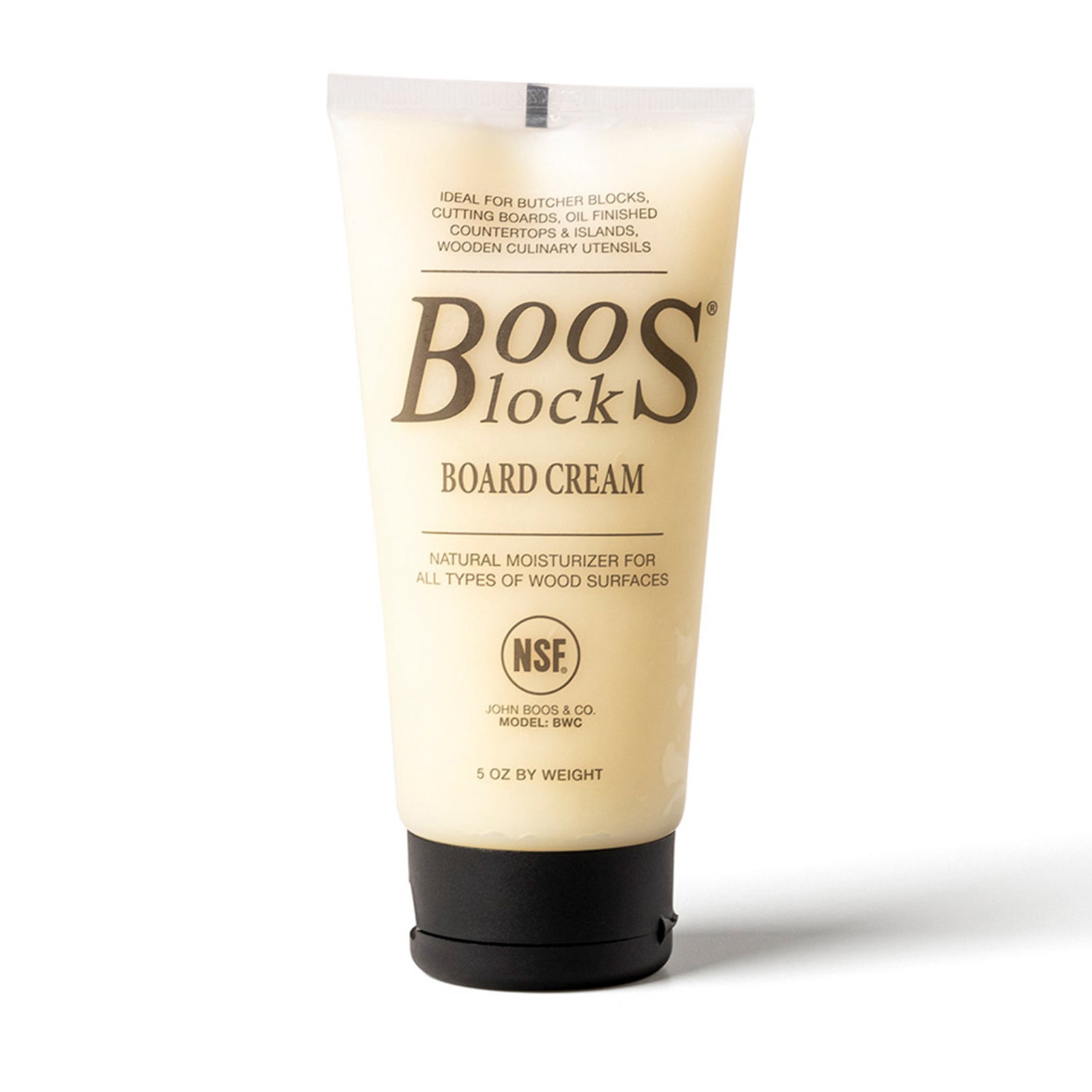 John Boos Block 5 oz Wooden Butcher Block Cutting Board Natural Moisture Cream - VMInnovations