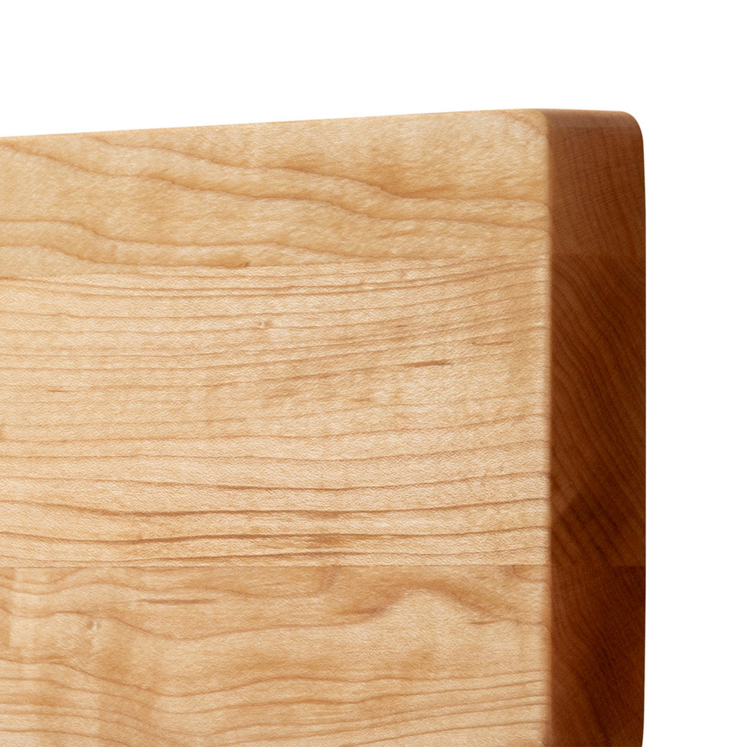 John Boos Chop N Slice Small Maple Wood Edge Grain Cutting Board, 10" x 5" x 1"