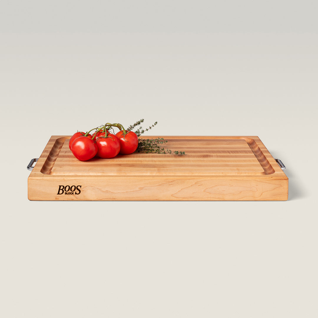 John Boos Block 24 x 18" Edge Grain Maple Wood Reversible CuttingBoard(Open Box)