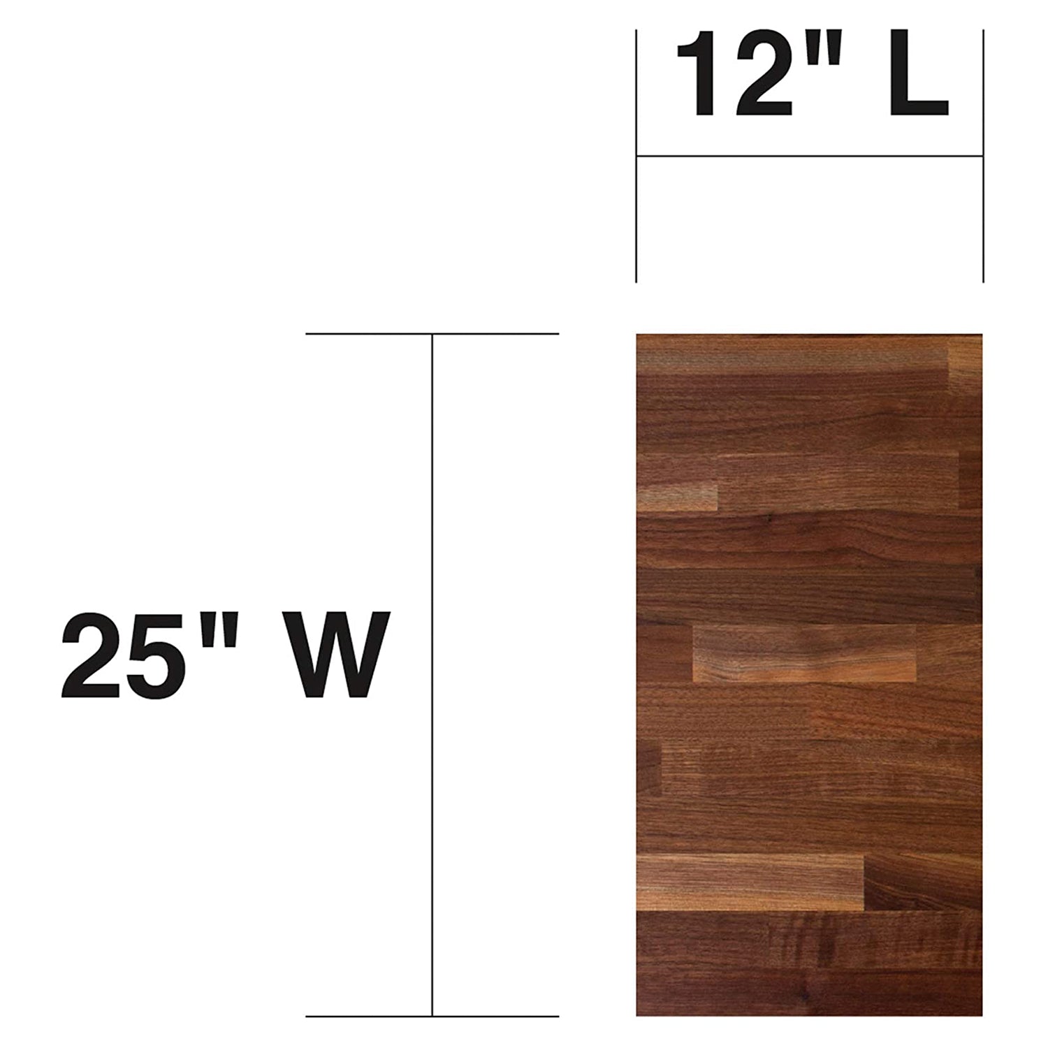 John Boos Walnut Wood 12 x 25 Inches Cutting Board and 3 Piece Maintenance Set - VMInnovations