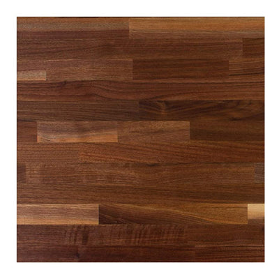 John Boos Walnut Wood Kitchen 24 x 25" Cutting Board w/ 3 Piece Maintenance Set - VMInnovations