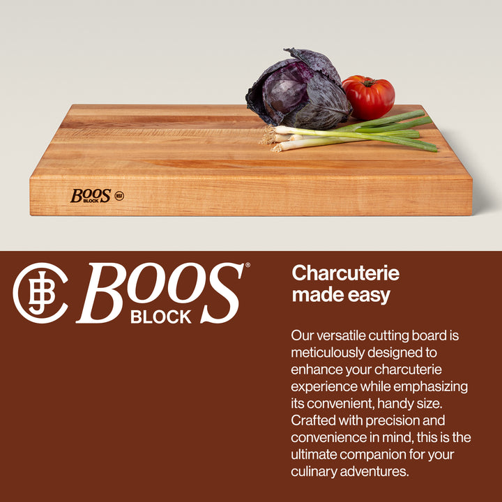 John Boos Maple Wood Edge Grain Cutting Board, 24 x 18 x 2.25 Inches (Open Box)