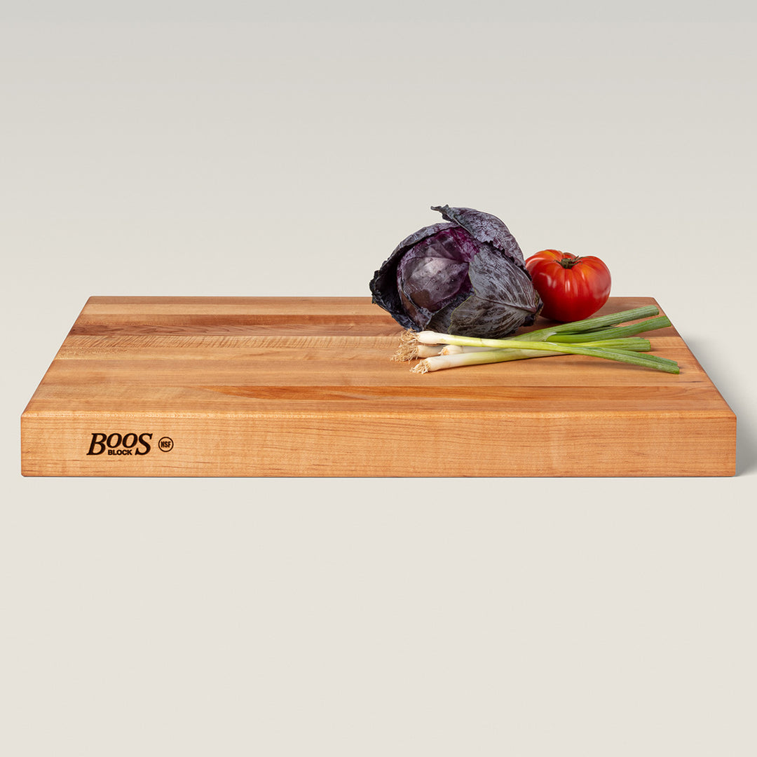 John Boos Maple Wood Edge Grain Cutting Board,24x18x2.25in (Open Box) (2 Pack)