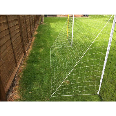 Open Goaaal Soccer Practice Net Rebounder Backstop with Goal, Junior (Used)