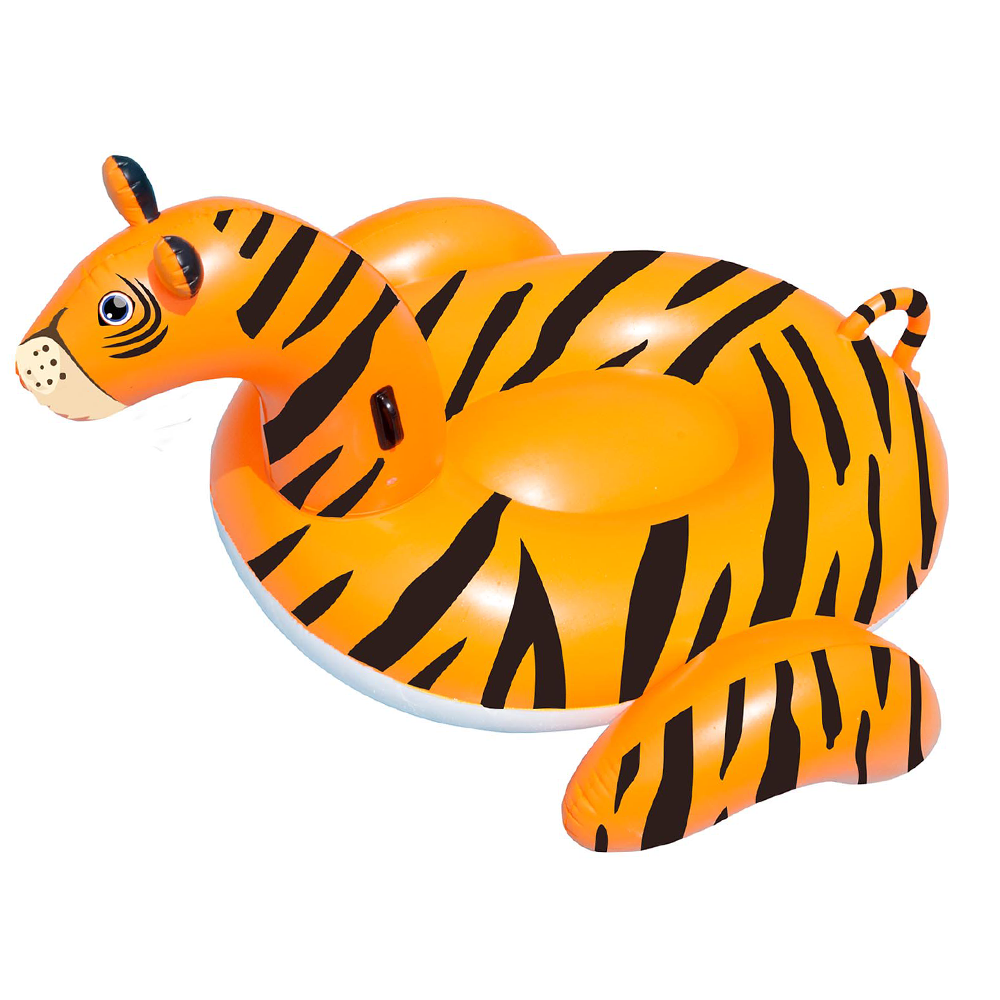 Swimline Safari Series Tiger Giant Inflatable Swimming Pool Float Lounger 90718 - VMInnovations