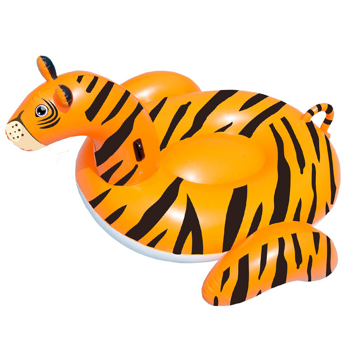 Swimline Safari Series Tiger Giant Inflatable Swimming Pool Float Lounger 90718