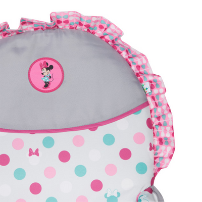 Disney Baby Simple Fold Plus High Chair with Adjustable Tray, Minnie Dot Fun