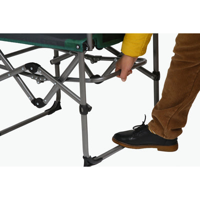 Kamp-Rite Folding Compact Director's Chair w/ Side Table (Open Box) - VMInnovations