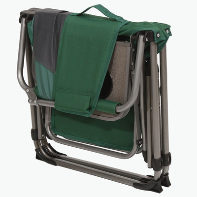 Kamp-Rite Folding Compact Director's Chair w/ Side Table (Open Box) - VMInnovations
