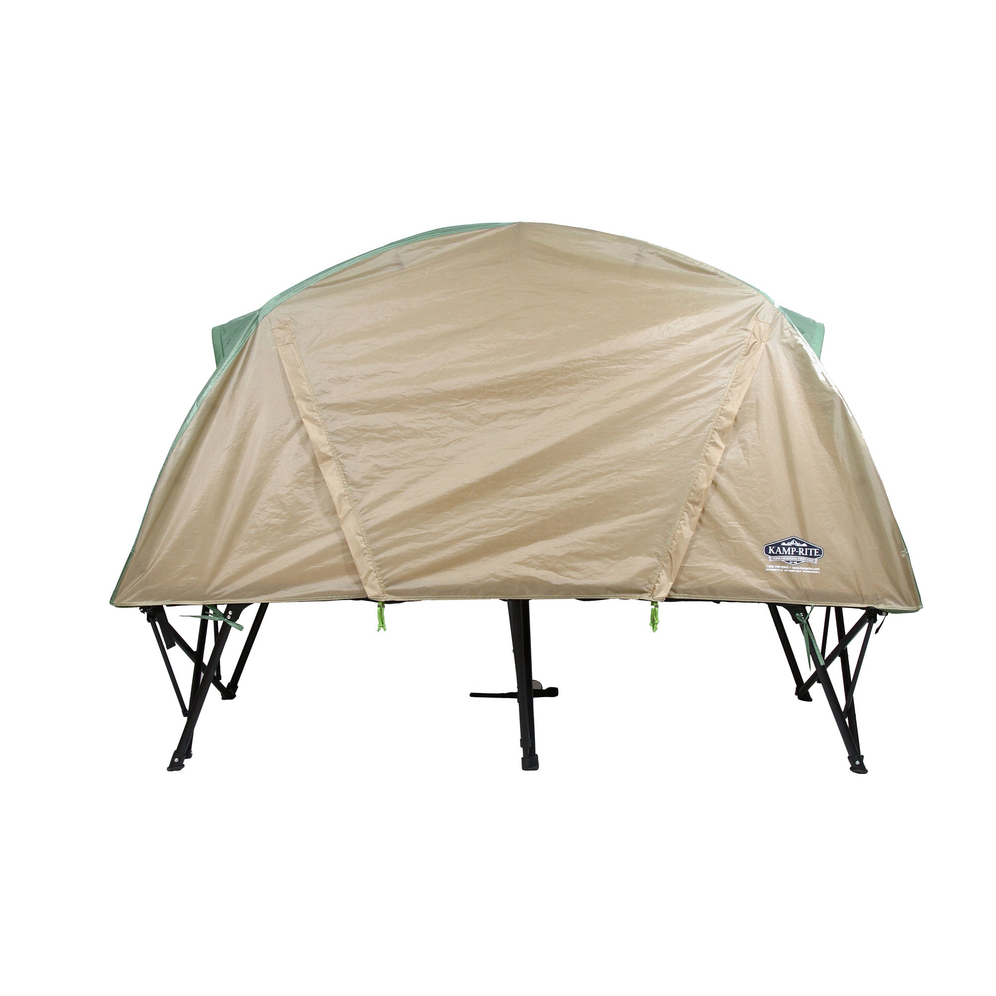 Kamp-Rite CTC Standard Collapsible Backpacking Camping Tent Cot, Tan (Open Box)