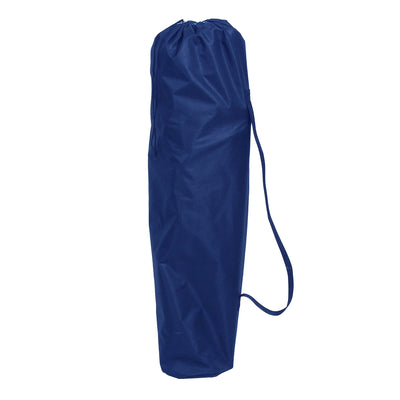 Kamp Rite Padded Folding Camp Chair w/Lumbar Support & Cupholders, Blue (2 Pack) - VMInnovations