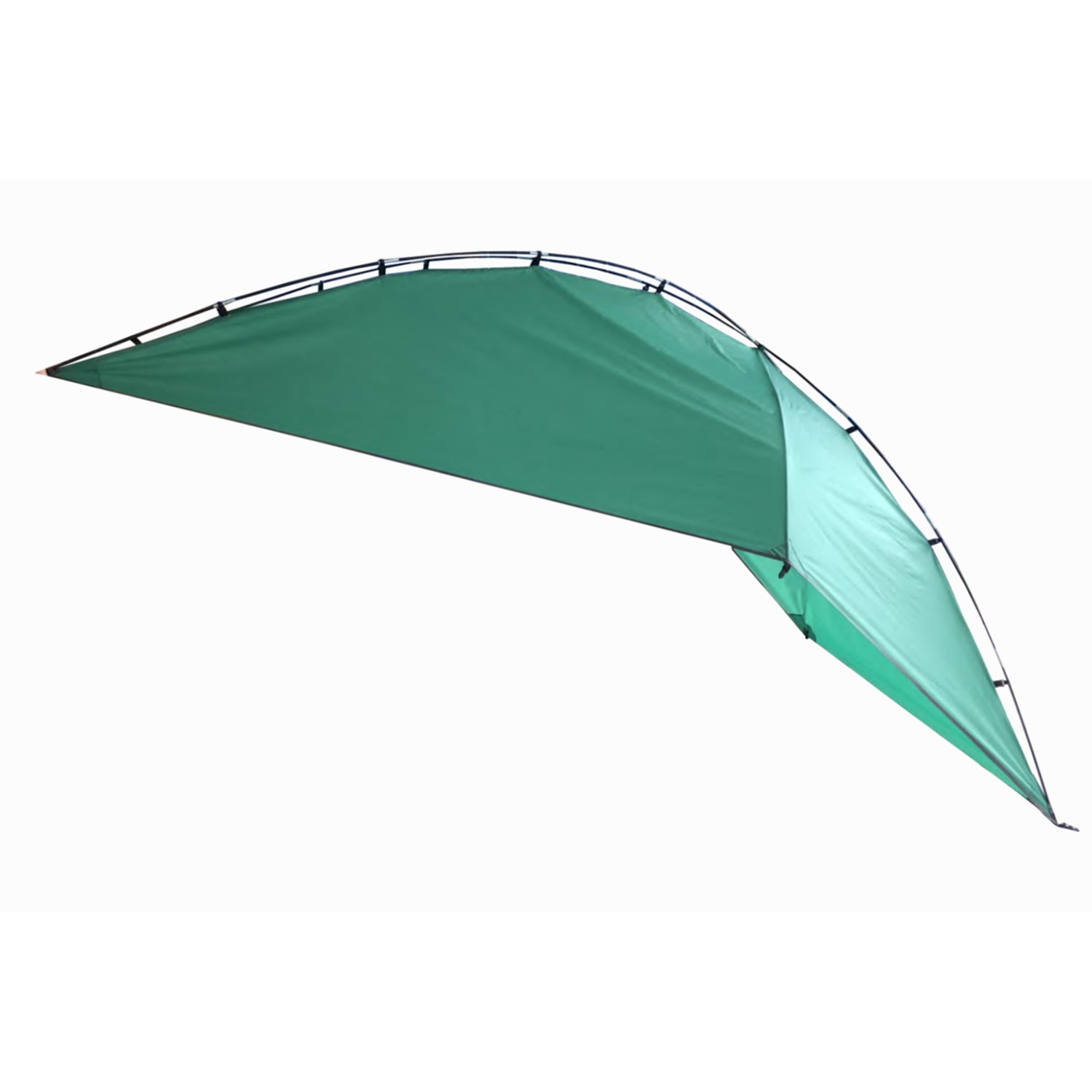 Kamp-Rite Outdoor Shade Camping Awning for SUV Sport Vehicle & Carry Bag, Green - VMInnovations