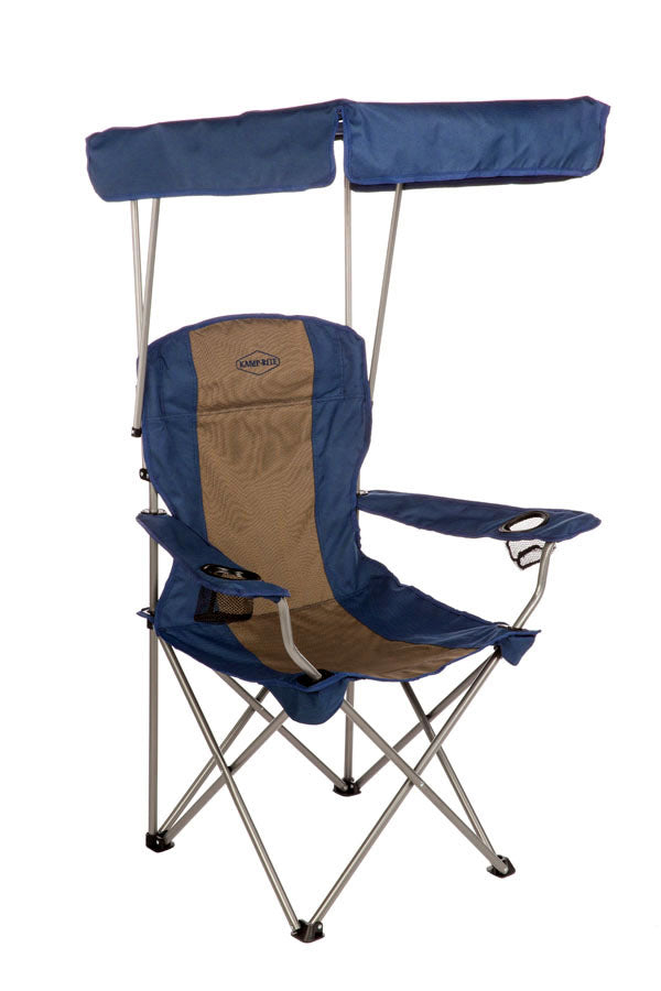 Kamp-Rite Outdoor Tailgating Camping Sun Shade Canopy Folding Chair (3 Pack)