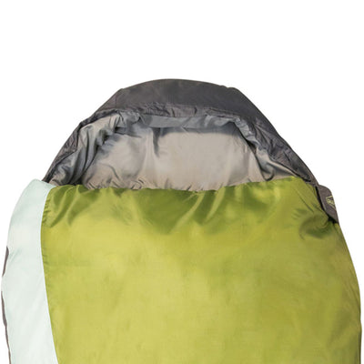 Kamp-Rite 75" x 33" Mummy Style Rip Stop Polyester 40 Degree Sleeping Bag, Green
