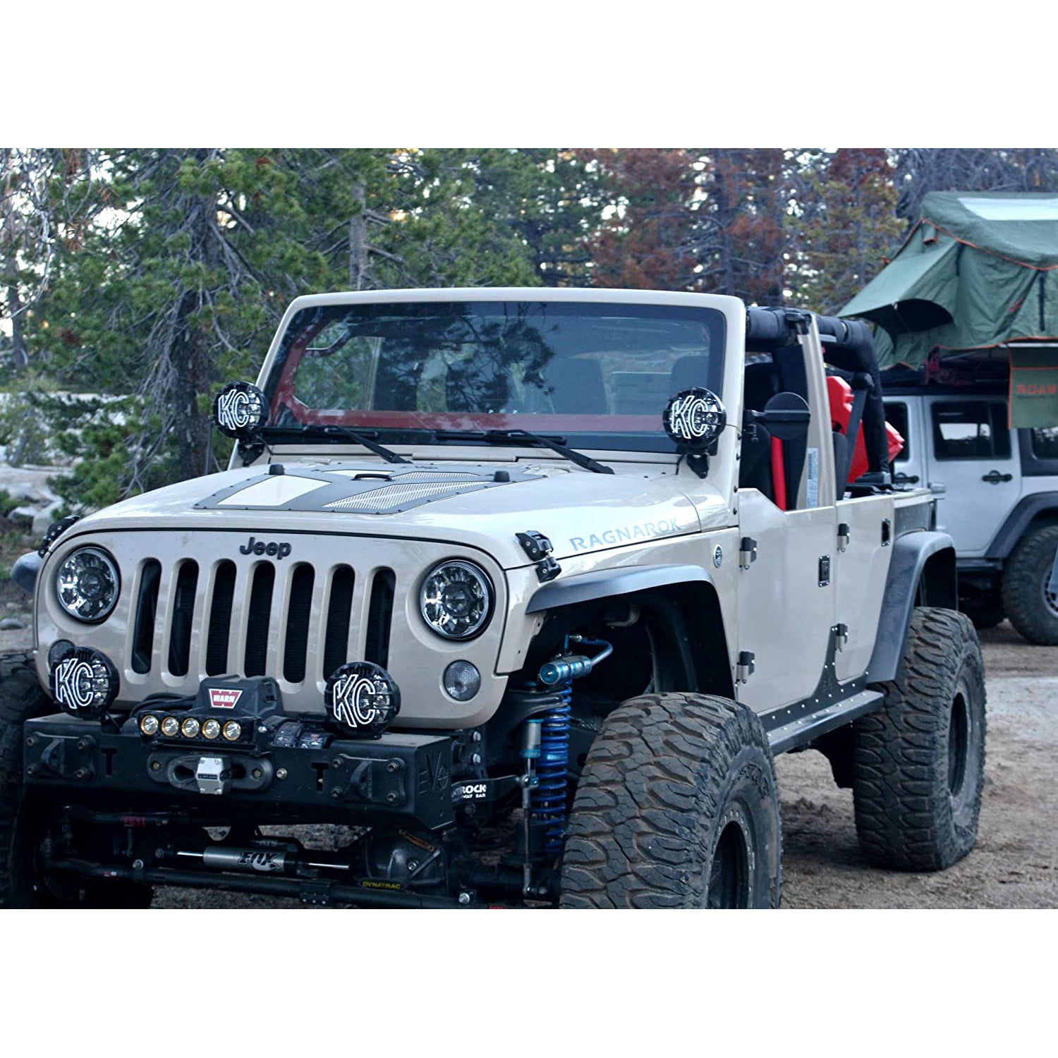 KC HiLiTES SlimLite Pro Vehicle LED Pair Spot Beam Light System, 6" (Damaged)