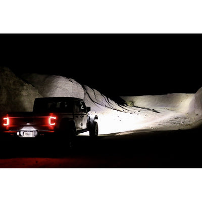KC HiLiTES SlimLite Pro Vehicle LED Pair Spot Beam Light System, 6" (Damaged)