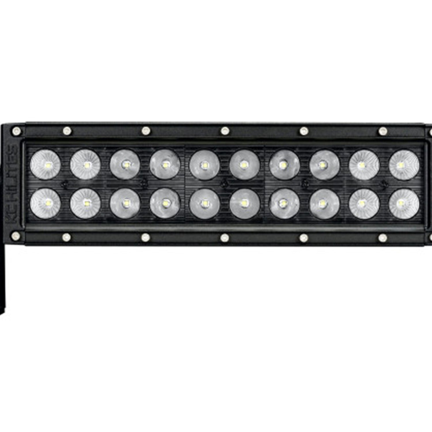 KC HiLiTES 10" C10 LED Car Light Bar Kit w/ Wiring Harness & Mounting Brackets