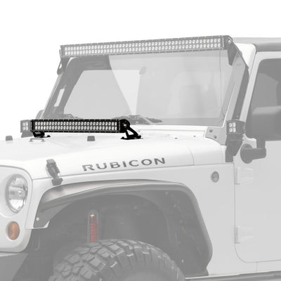 KC HiLiTES 30" Car Light Bar Kit w/ Wiring Harness & Mounting Brackets(Open Box)