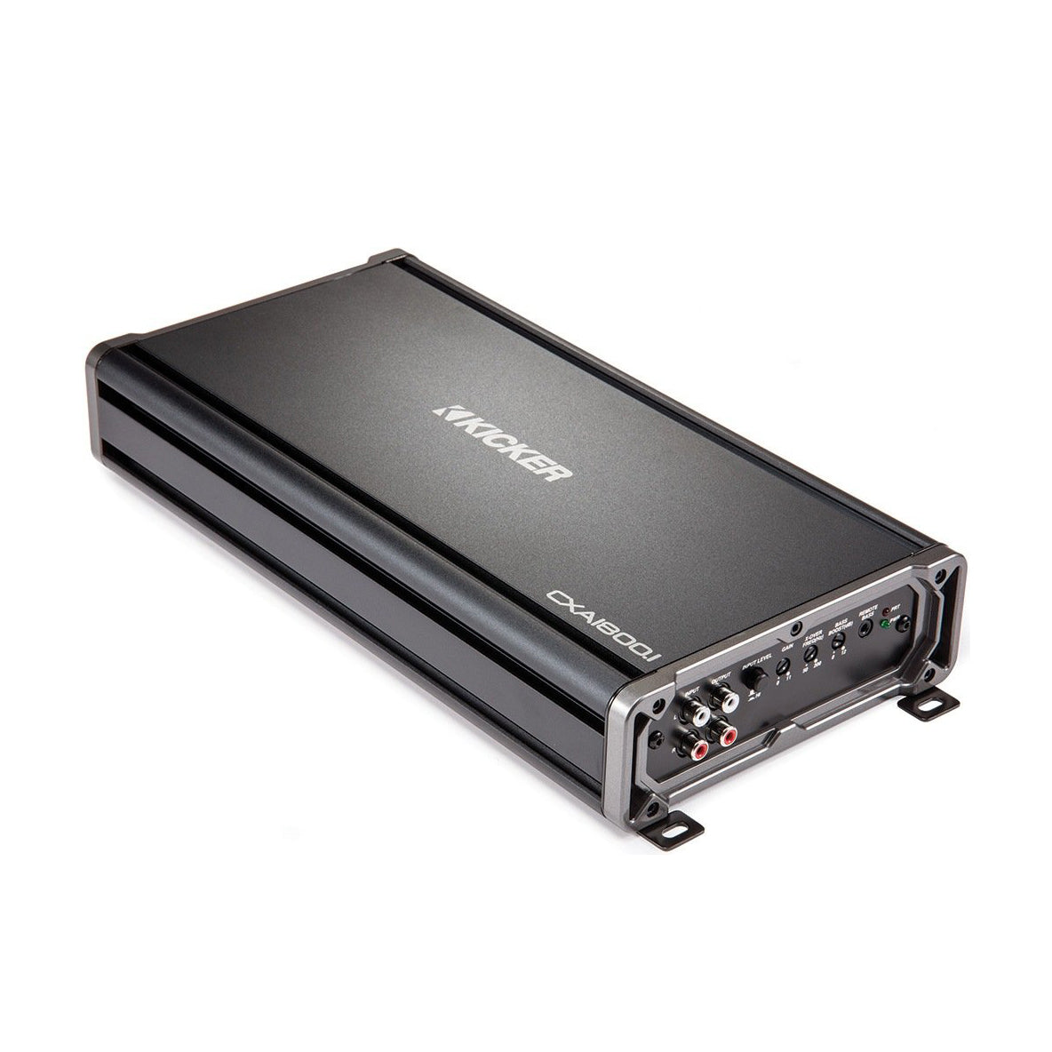 Kicker CX1800.1 Car Audio 1800 Watt Mono Amplifier with Bass Boost, Black