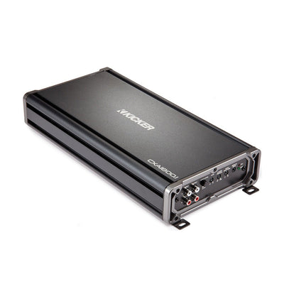 Kicker CX1800.1 Car Audio 1800 Watt Mono Amplifier with Bass Boost, Black