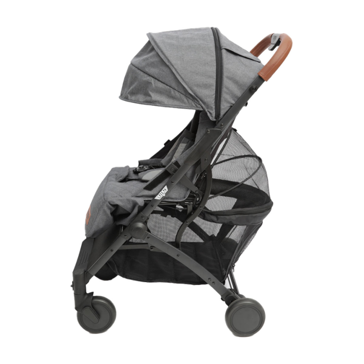 Keenz Air Plus Lightweight Compact 2 in 1 Pet and Baby Stroller w/ Canopy, Gray - VMInnovations