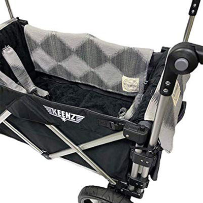 Better Options Supply Company Stroller Wagon Diamond Print Liner with Blanket